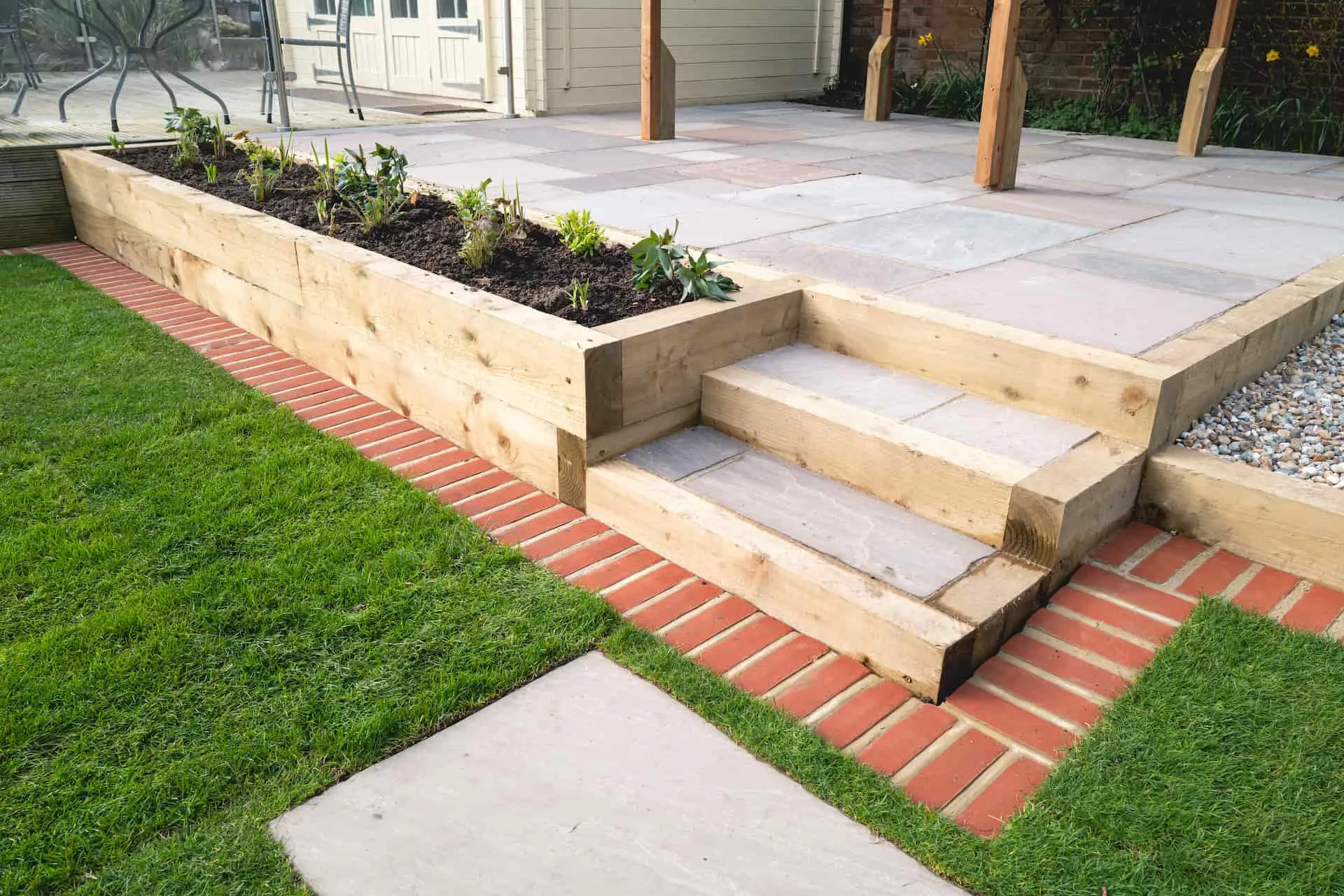 Garden step installers Kent